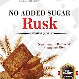 MUSKAN Premium Sugar Free Rusk Handmade Crunchy Delicious Taste and Fresh Rusk Tea Time (Pack Of 4) 200g-image-57