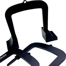 UJEAVETTE® 3Pcs Golf Putting Gates Metal Golf Training Aid Goal Gate for Indoor Outdoor 6 Bases-25
