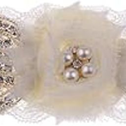 ™ Romantic Wedding Bridal Lace Garter Flower Beads Rhinestone Applique Garter | Garters | Bridal Accessories | Wedding & Formal Occasion-image-39