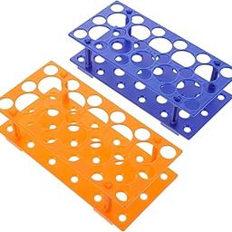 Healvian 2pcs Tube Rack Equipment Plastic Detachable-10