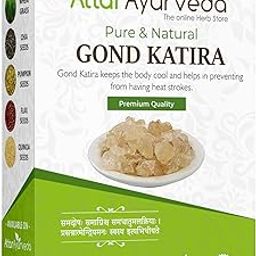 Attar Ayurveda Gond Katira Pure (Edible Gum) - 200 grams | Tragacanth Gum | High Cooling Properties Herbal Food | Super Food |-3