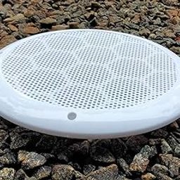 LJL Traders Exhaust Fan Cover / Wall Exhaust Fan Chimney Vent Pipe Cover / Mosquito Net Cover / Dust Controller - 8 inch Round - 2 Piece.-10