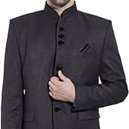 Men's Rayon Cotton Bandhgala Festive Nehru Mandarin Blazer- 20 Colors Available-image-33