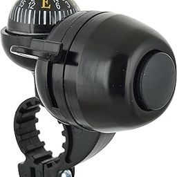 Dark Horse® Plastic Bicycle Navigation Bike Compass Direction identifier Handlebar Bell (Black)-picture-15