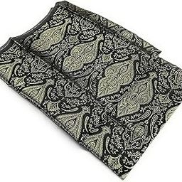 Women/Girls Ethnic Unstitched Poly Silk Jacquard Soft Fabric/Cloth/Dress Material for dress, suit, blouse, skirt, shirt, sherwani, thakur poshaak etc-image-6