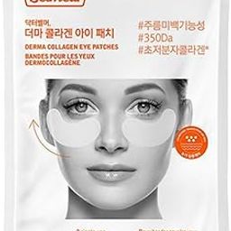 The Face Shop Dr.Belmeur Derma Collagen Eye Patches, Dermatologically Tested Hydrogel Eye Patches, Cooling Under Eye Mask, 1 Count-image-14