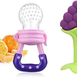 WATERFOWL Infant Silicone Fruit Shape Teether for 3-12 Months Baby, BPA Free Combo Pack (Multi-16)-27
