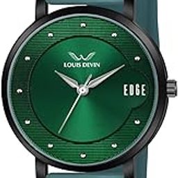 Silicone Strap Analog Wrist Watch for Women (Green/Brown/Blue/Black Dial) | LD-LR192-ST-image-80