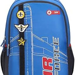 skybags MAZE PRO 05 SCHOOL BACKPACK BLUE BLACK-picture-41