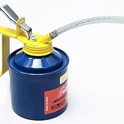 GLOBUS 326 STEEL OIL CAN 1 PINT (500 ML) BLUE/MULTICOLOUR WITH FLEXIBLE SPOUT-image-52