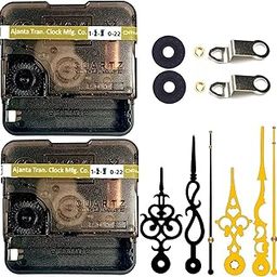 bestbuy QEWINOX Combo Of Ajanta Mfg. Battery Operated Plastic Analog Ticking Wall Clock Movement Machine With Hands (Needles : Antique Black, Silver) (Made In India 100%)-image-86