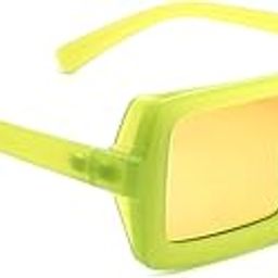 Uv Protected Stylish Medium Broad Square Sunglasses For Women/Girls (98064)-image-56