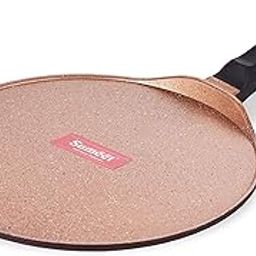 Sumeet Granite Finish NonStick Die Cast 4mm Thick Dosa Tawa - 30.5 cm, Peach Color-23