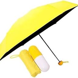 S M ENTERPRISESV3 Portable Mini Umbrella for Rain and Sun Protection | Foldable Pocket Capsule, Compact and Lightweight Anti-UV Travel Accessory with Case For Women, Kids, Men-image-82