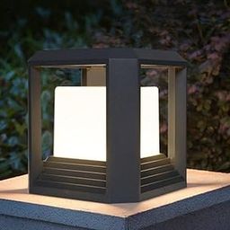 RBSK Gate Light for Home gate/gate Lamps for Outdoor Waterproof/gate Light/gate Pillar Lights for Outdoor for Stairs, Boundries, Pillar, Garden (Classic Cube) (Bulb Not Included) (Pack of 1)-image-99
