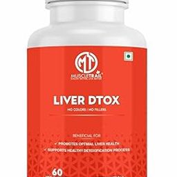 MuscleTrail Liver Support Supplement with Milk Thistle Extract 250mg | Liver Detox Supplement –60 Veg Capsules-image-40