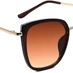 peter jones UV Protected Retro Cateye Sunglasses for Women/Girls (RD018)-picture-8