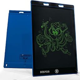BESTOR® Portable Ruff 12 inches LCD Paperless Memo Digital Tablet Notepad E-Writer/Writing/Drawing Pad (Blue)-image-16