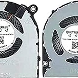 QUETTERLEE Replacement New CPU+GPU Cooling Fan for Acer Nitro 5 Gaming Laptop AN515-54-5812 AN515-54-728C AN515-54 AN515-43 N18C3 Aspire 7 A715-41G A715-42G A715-74G A715-75G Series FL78 FL1K 5V Fan-image-31