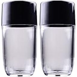 Empty Bottle for Medicine, White Black, 25 Gram, Set of 4, Pack of 1-20