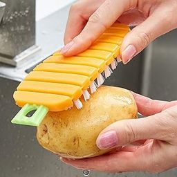 Vegetable Scrubbing Brush, Vegetable Scrubber Non‑Toxic Fruit Brush Carrot Shape Vegetable Brush for Potato for Vegetable-picture-23