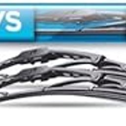 myTVS Crystal Wiper Blade | Premium All-Season Windshield Wiper for Cars | Set of 2 | Size 24" x 14" Inches-21