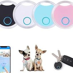 Mini Item Finder, Keys Finder and Item Locator, No Monthly Fee App Locator, Portable Bluetooth Intelligent Anti-Lost Device, GPS Smart Finders Device, for Luggages, Kid, Pet, Bluetooth Alarms (4 Pack)-28