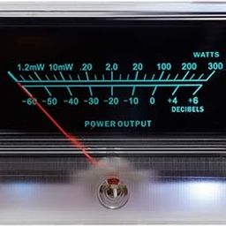 Amplifier Level VU Guage Meter Header With Light Bulbs Audio-Device Stereo Meter Header Bike High Accuracy Accessory VU Meter-image-2