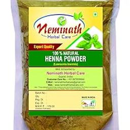 Neminath Herbal Care Natural Henna Powder For Hair | 100% Pure & Herbal Mehendi/Heena Leaves Powder, Natural Hair Colorant | 100 Grams - Pack of 1 By Neminath Herbal Care-image-4