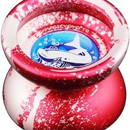 HEAVENGLOW T9 Spin Ball Professional Alloy YoYo Concave & Flat Bearing Red-image-7