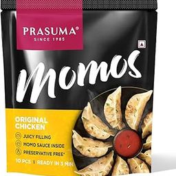 Prasuma Momos Original Chicken, 10 Pieces| Frozen-image-9