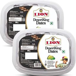 Lion Desert King Dates 1kg Pack - Lion dates - Omani dates - Fardh dates - khajoor or khajur dry fruits-image-7