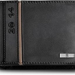Miller Wallet for Men | Stylist Mens Wallet with RFID Blocking | Wallet Men Genuine Leather Black Nappa | Gift for Men-56