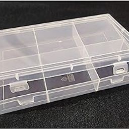 Right Plastic 6 Partition Rectangular Multi-Purpose Storage Box With Lid For Storing Jewellery & Daily Usage Items.(Pack of 1)-27