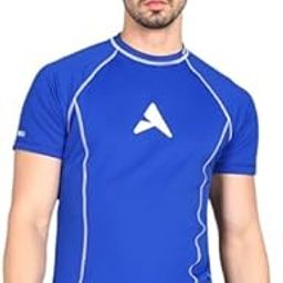 ATFORMIX Nylon Compression Men Round Neck T Shirts for Man Dry Fit T Shirts for Men for Gym & Sports, Men's Athletic & Sports T-Shirt-image-25