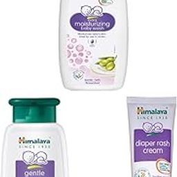 Himalaya Extra Moisturizing Baby Wash, 400 ml & Himalaya Gentle Baby Shampoo (200ml) & Himalaya Diaper Rash Cream,100gm-image-30