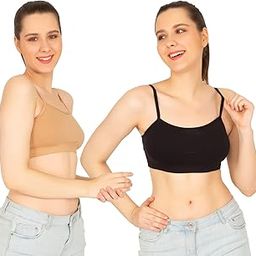 Sports Premium Dual Layered Bra for Girls and Women (Combo Pack of 02)-picture-12