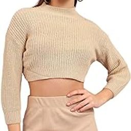 Cotton Blend Modern Womens Sweater-88