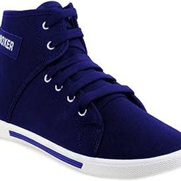 Men's Boxer Black Canvas Casual Sneaker-picture-22