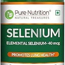 Pure Nutrition Selenium 40mcg, 60 Veg Capsules | Selenium Supplements for Immune System, Supports Healthy Blood Pressure, Thyroid Health & Improves Cholesterol Levels-image-18