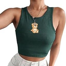 Stylish Women Rib top Crop top-image-13