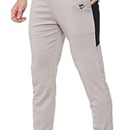 Regular Fit Full Stretchable Lycra Track Pants for Men.-image-45