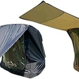 CLUB BOLLYWOOD® Camping Car SUV Trunk Tent Sun Shelter Rear Sunshade Rainproof Canopy Tent Brown | Sporting Goods | Outdoor Sports Tents & Canopies | Tents-image-62