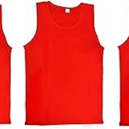 Gym Vest for Men & Boys Sports Running Cotton Sleeveless Vest/Baniyan Modern Fit Solid Inner wear in Red Color (Pack of 3)-image-17