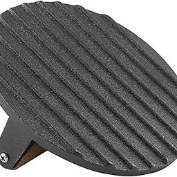 ATORSE Grill Press Grill BBQ Press for Hand Grabbing Pie Outdoor Pressing Hamburger-image-2