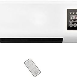 SANGOZ Wall Heater Three Gears 1800W Wall Mounted Air Conditioner Heater for Office | Home Improvement | Heating Cooling & Air |Home & Garden |1 Wall Heater (EU standard)-image-74