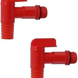 PEGEO Plastic Heavy Duty White Turkey Nozzle Bib Cock Tap, Garden Tap ( Set of 2 )-image-56