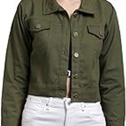 Women's Cotton Blend Self Design Plain Cotton Standard Length Blouson Jacket-picture-30