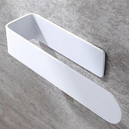 OrganizeMee (Self Adhesive) Napkin & Towel Holder for Hand Basin Towels, Washbasin Bathroom Hanger, Kitchen Sink Napkin Holder Accessories Rack Stand Without Drilling Cloth Hangers (White)-image-60