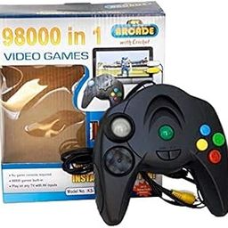 GIFT GALLERY Plastic 98000 in 1 Built-in Video Games - Plugs Into Any TV for Instant Gaming, Requires No Expensive Game Console, VG1_3, Black-picture-25